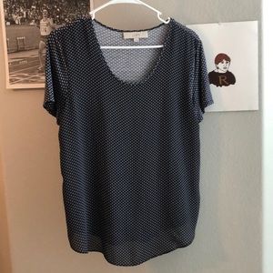Short Sleeve Loft Blouse